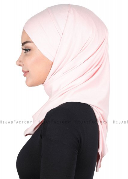Kaisa - Oudroze Katoenen Praktisch Hijab