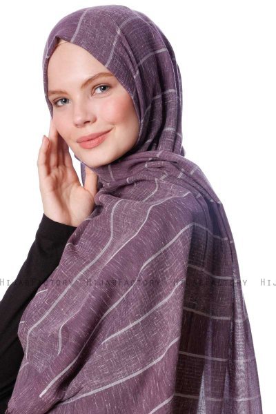 Kiral - Purper Hijab - Özsoy