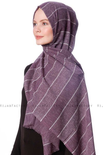 Kiral - Purper Hijab - Özsoy