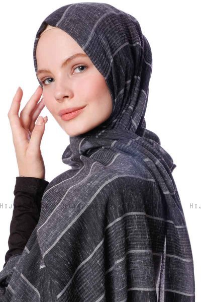 Kiral - Zwart Hijab - Özsoy
