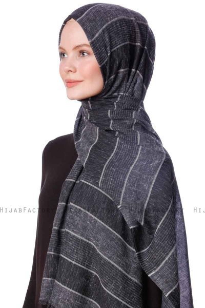 Kiral - Zwart Hijab - Özsoy