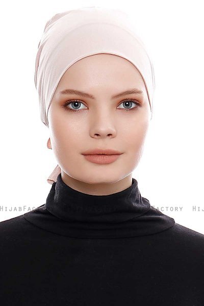 Kiraz - Oudroze Katoenen XXL Onderkapje - Ecardin