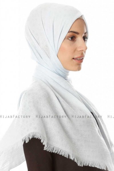 Lalam - Lichtblauw Hijab - Özsoy