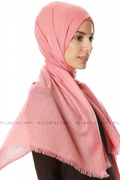 Lalam - Donker Roze Hijab - Özsoy