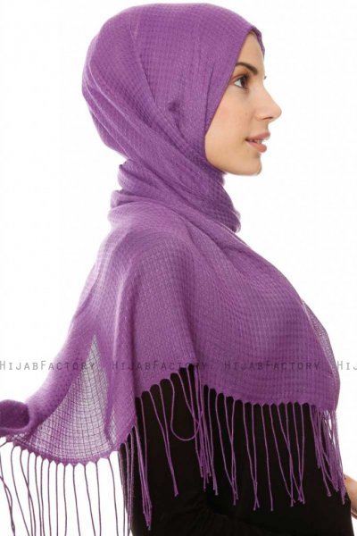 Lunara - Purper Hijab - Özsoy
