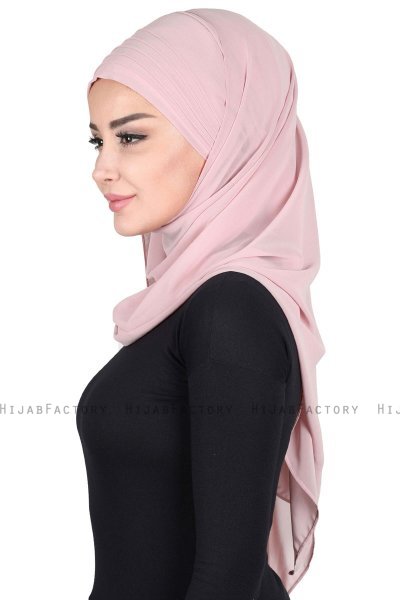 Malin - Oudroze Praktisch Chiffon Hijab
