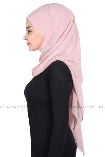 Malin - Oudroze Praktisch Chiffon Hijab