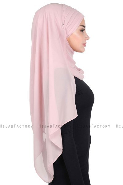 Malin - Oudroze Praktisch Chiffon Hijab