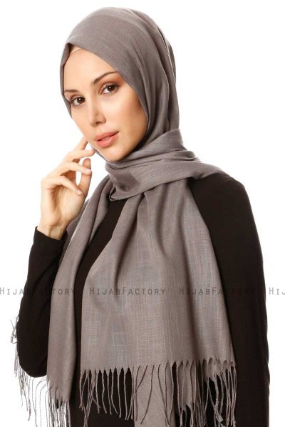 Meliha - Grijs Hijab - Özsoy