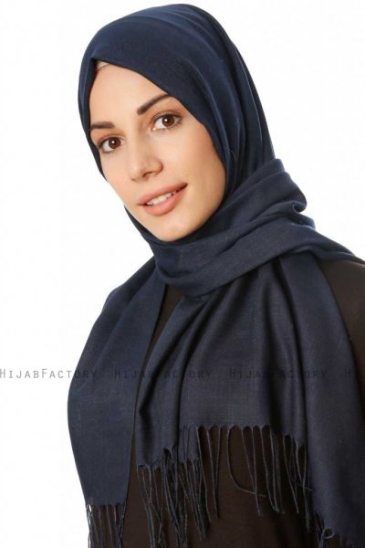 Meliha - Marineblauw Hijab - Özsoy