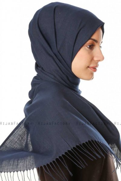 Meliha - Marineblauw Hijab - Özsoy