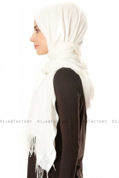 Meliha - Offwhite Hijab - Özsoy