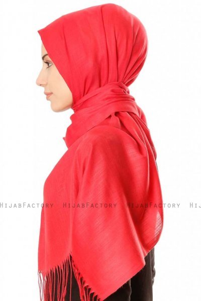 Meliha - Rood Hijab - Özsoy