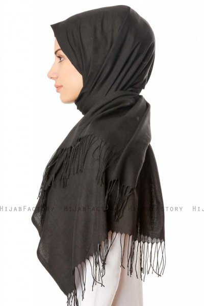 Meliha - Zwart Hijab - Özsoy