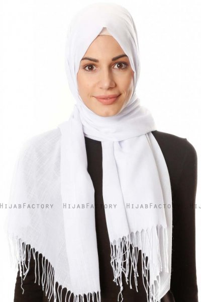 Meliha - Wit Hijab - Özsoy