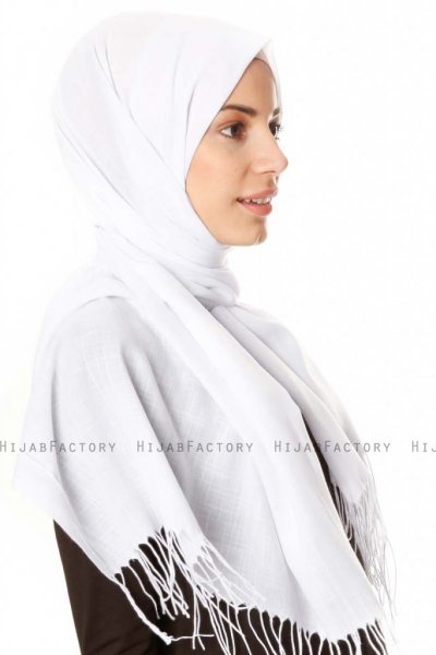 Meliha - Wit Hijab - Özsoy