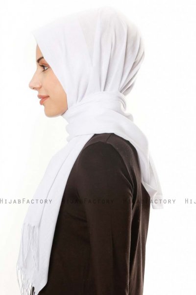 Meliha - Wit Hijab - Özsoy