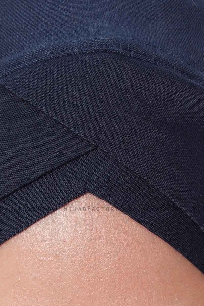 Mia - Marineblauw Al Amira One-Piece Hijab - Ecardin
