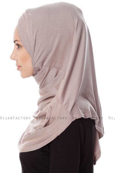 Mia - Steen Grijs Al Amira One-Piece Hijab - Ecardin