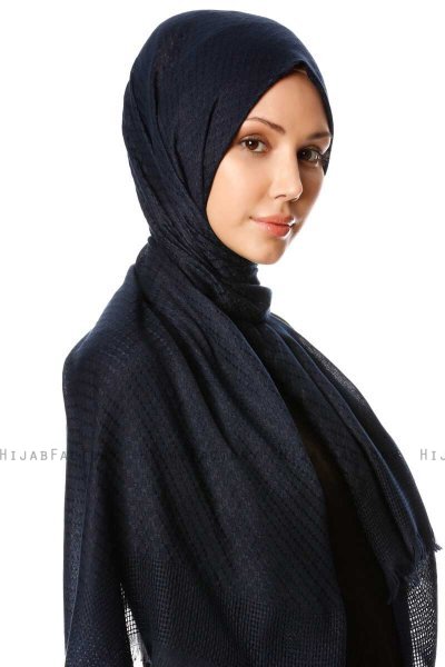 Nalini - Marineblauw Hijab - Özsoy