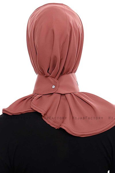 Narin - Clay Praktisch One Piece Crepe Hijab