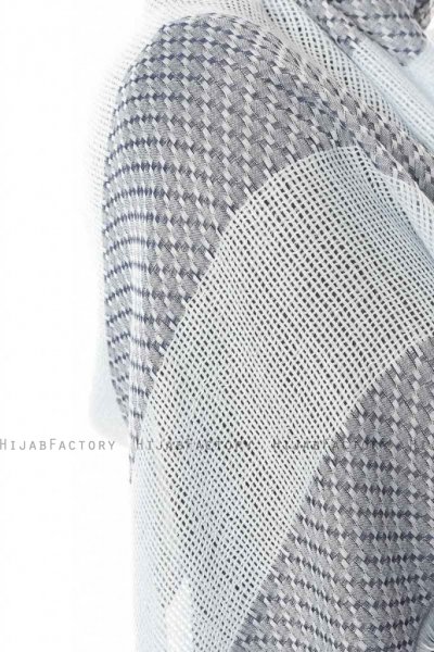 Necla - Blauw Twee Gekleurde Hijab - Özsoy