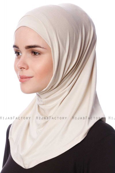 Nehir - Licht Beige 2-Piece Al Amira Hijab