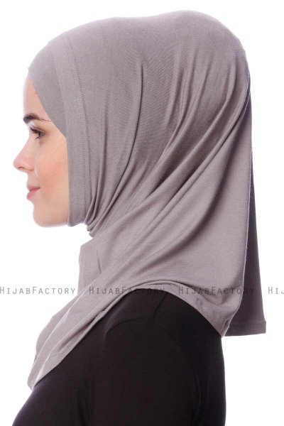 Nehir - Lichtgrijs 2-Piece Al Amira Hijab