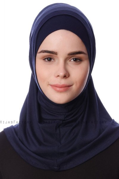 Nehir - Marineblauw 2-Piece Al Amira Hijab