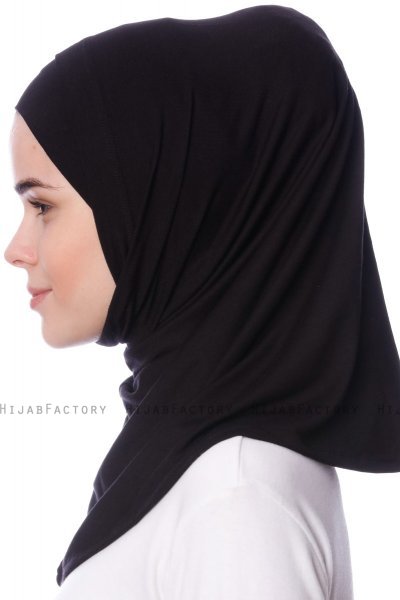 Nehir - Zwarte 2-Piece Al Amira Hijab