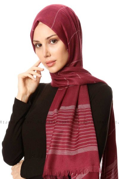 Nihal - Kastanjebruin Hijab - Özsoy