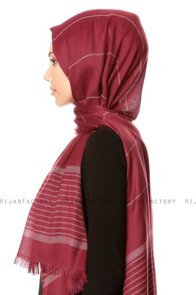 Nihal - Kastanjebruin Hijab - Özsoy