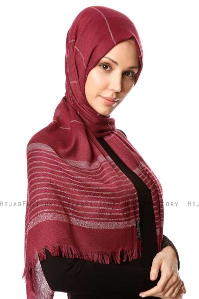 Nihal - Kastanjebruin Hijab - Özsoy
