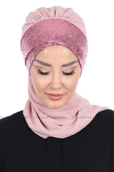 Olga - Oudroze & Oudroze Praktisch Hijab