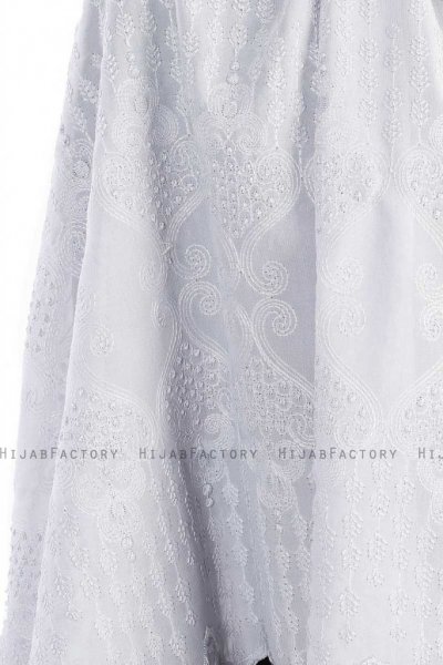 Özlem Grå Hijab Sjal Madame Polo 130006-5