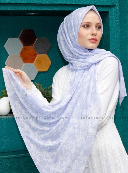 Pariza - Grijs Gevormde Hijab