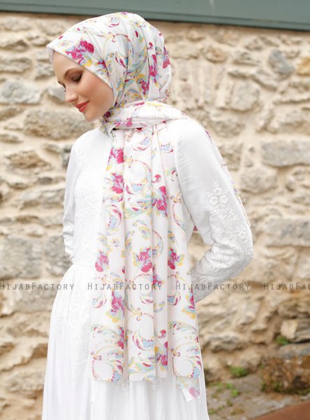 Pariza - Geel Gevormde Hijab