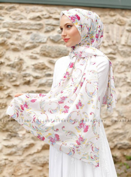 Pariza - Geel Gevormde Hijab