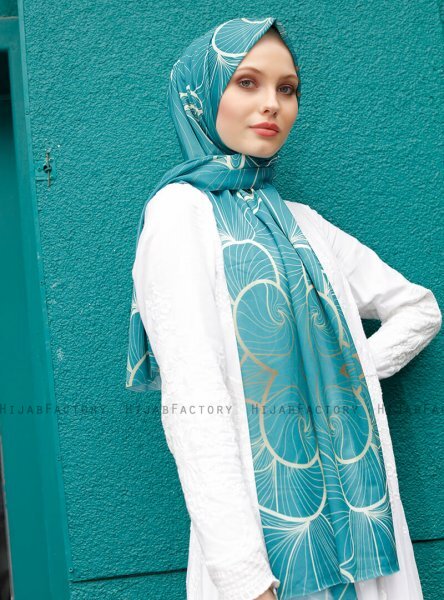 Pariza - Groen Gevormde Hijab