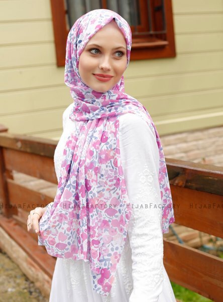 Pariza - Donker Roze Gevormde Hijab