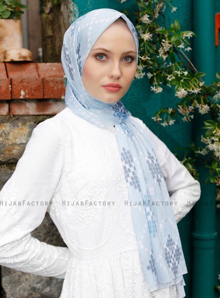 Pariza - Indigo Gevormde Hijab