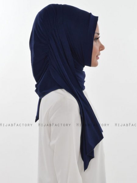 Pia Marinblå Praktisk Hijab Ayse Turban 321405c