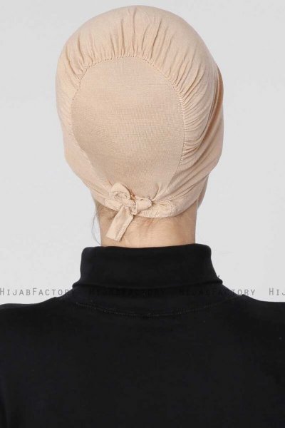 Pileli Beige Criss Cross Underslöja 200611d