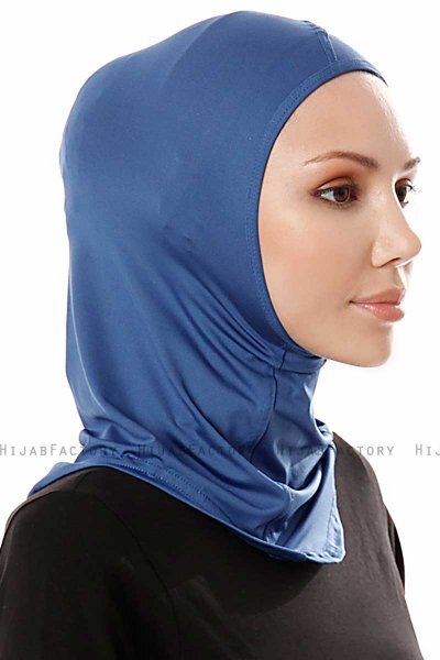 Pinar - Blauw Sport Hijab - Ecardin