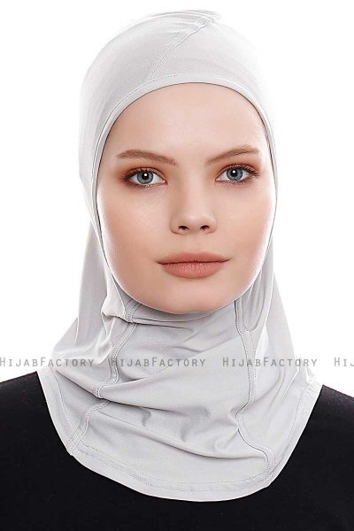 Pinar - Lichtgrijs Sport Hijab - Ecardin