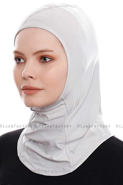 Pinar - Lichtgrijs Sport Hijab - Ecardin