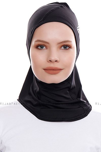 Pinar - Zwart Sport Hijab - Ecardin