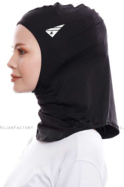 Pinar - Zwart Sport Hijab - Ecardin