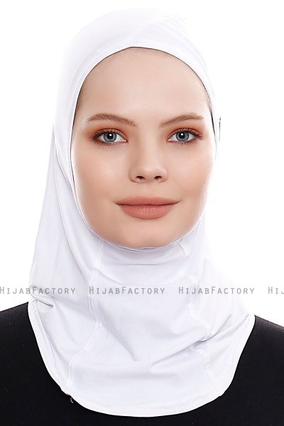 Pinar - Wit Sport Hijab - Ecardin