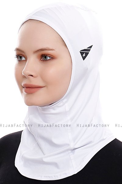 Pinar - Wit Sport Hijab - Ecardin